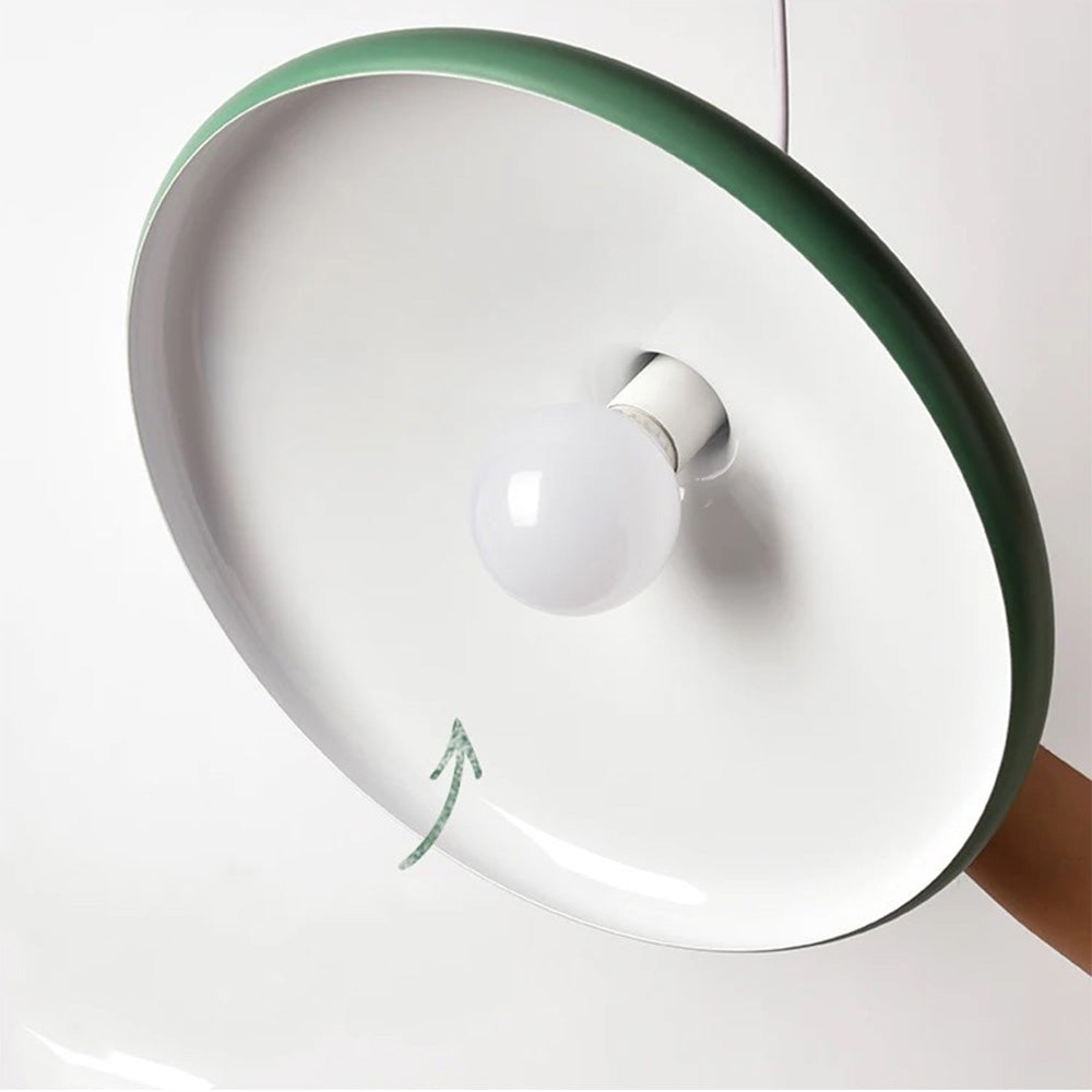 Hanglamp Scandinavisch Aluminium Hout Wit E27 Eettafel Woonkamer Minimalistisch Design Verlichting Keukeneiland | Sansoti
