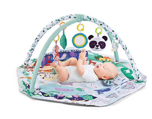 Baby Speelkleed 8-in-1 Multifunctioneel Sensorisch Ontwikkelingscentrum Safari Ocean Safari Pink Safari Monochrome | Sansoti