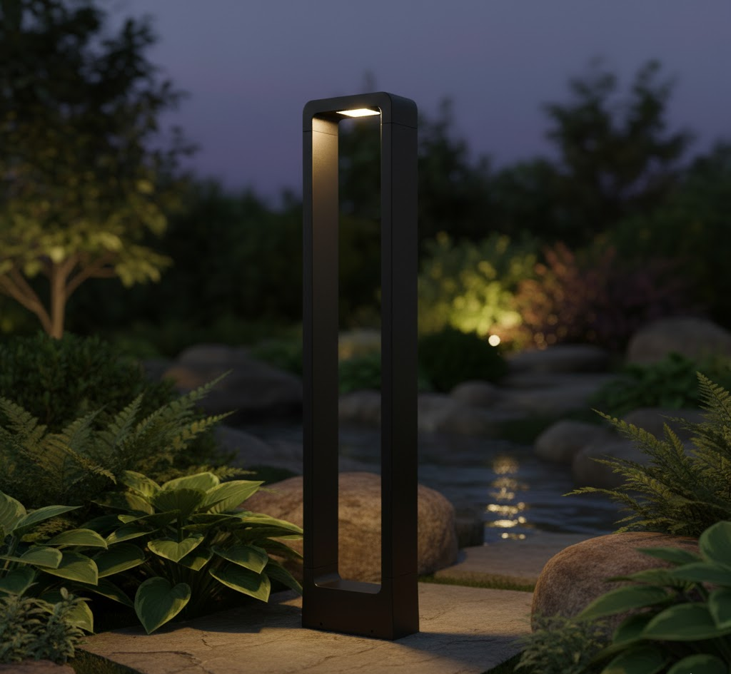 Staande tuinlamp LED aluminium waterdicht moderne buitenverlichting voor pad terras oprit tuin 30-100cm | Sansoti