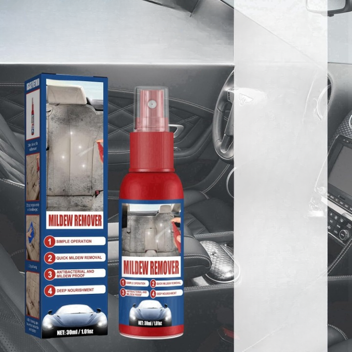 Schimmelverwijderaar Spray voor Auto 2 Stuks – Geschikt voor Leer, Stof en Kunststof Interieur | Sansoti