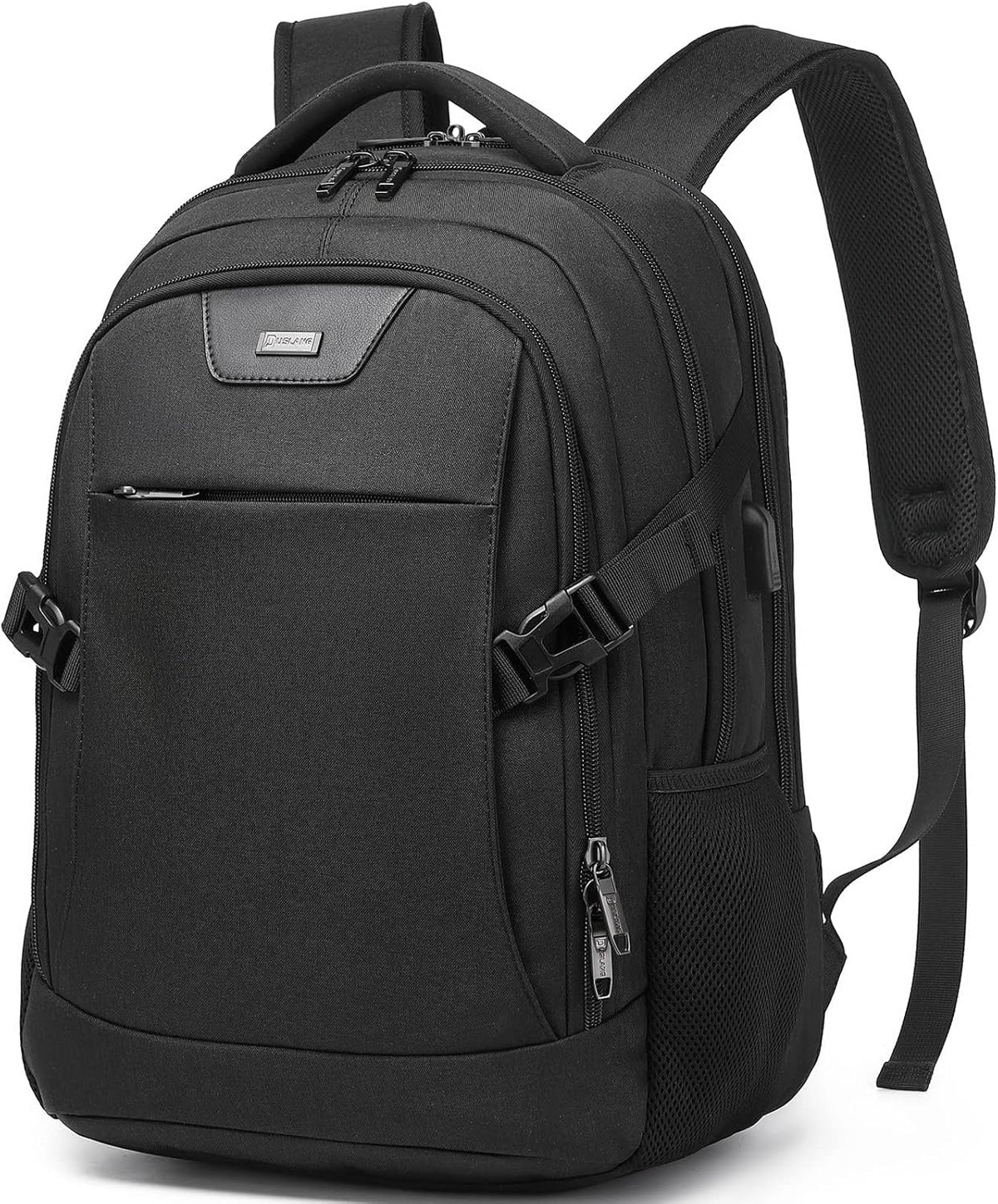 Mochila para portátil de 17 pulgadas con USB, impermeable, para viajes, trabajo y estudio, organizada y antirrobo, mochila ejecutiva | Sansoti