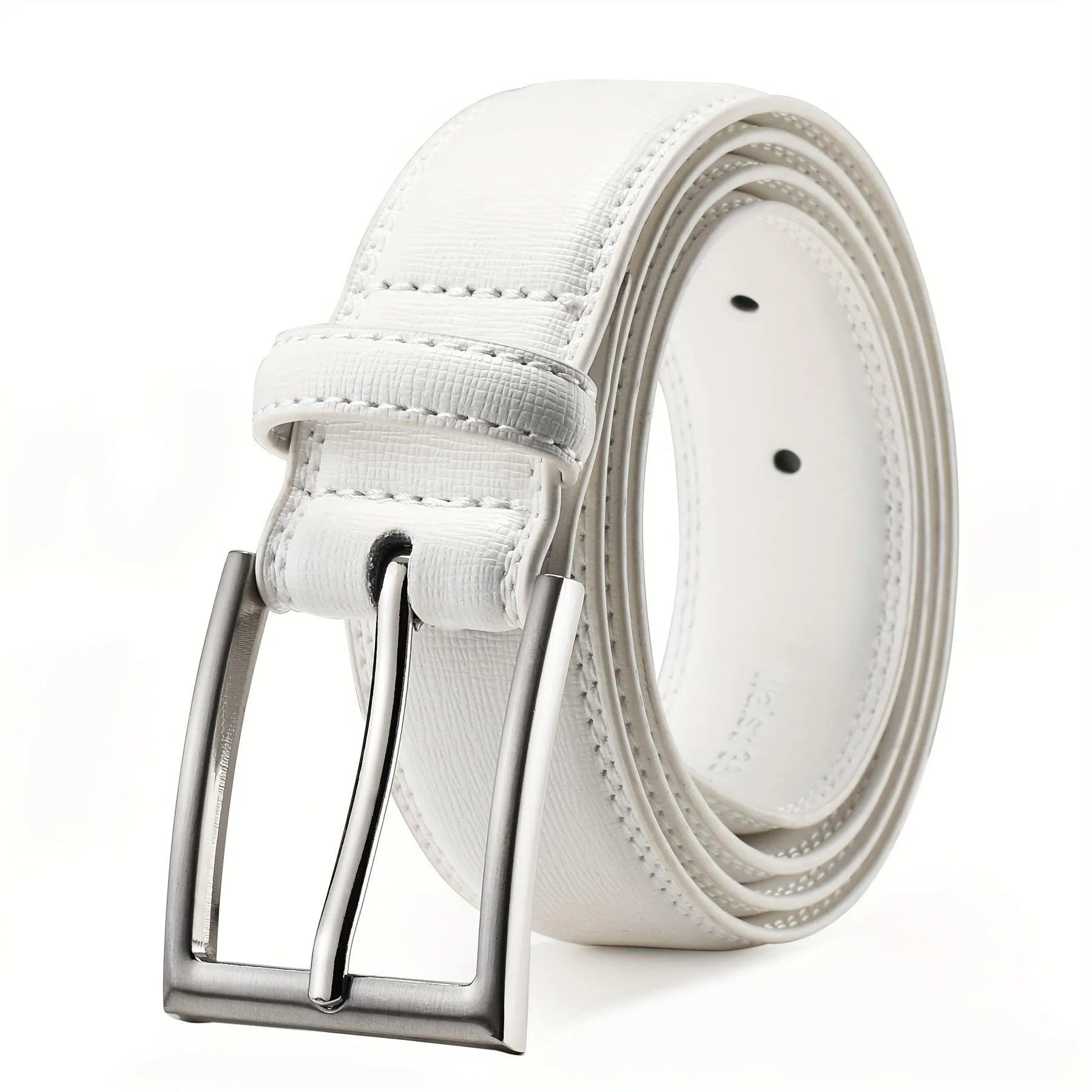 Leren Riem met Klassieke Gespsluiting voor Mannen en Vrouwen – Premium Kwaliteit in 7 Kleuren | Sansoti