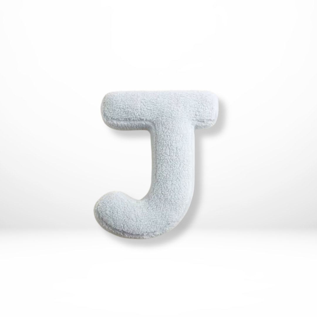 Alfabet Sierkussen Letter Fluweel A Tot Z 38x30cm | Sansoti