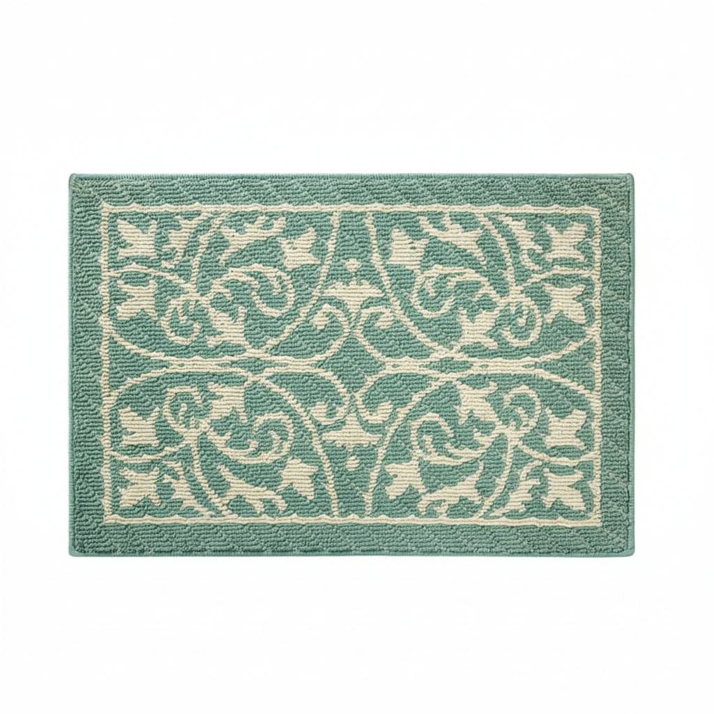 Paillasson antidérapant d’intérieur facile d’accès, 60x90cm, retenant la saleté, tapis d’entrée avec dessous en caoutchouc antidérapant | Sansoti