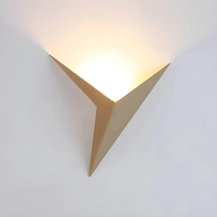 Applique murale Oiseau fer noir éclairage mural chambre salon design minimaliste style origami LED | Restfield