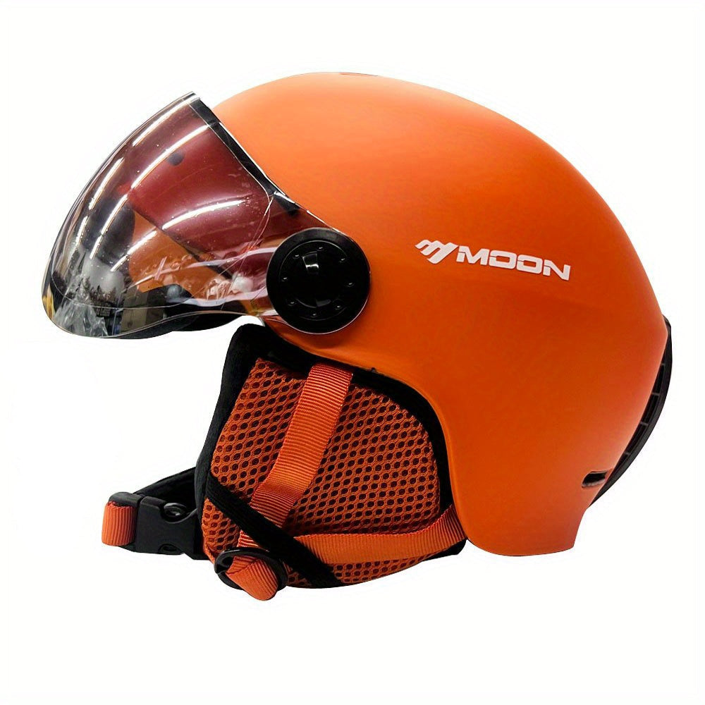Sportieve Skihelm met Verstelbare Pasvorm en Afneembare Onderdelen – Veiligheid en Comfort voor Wintersport | Sansoti