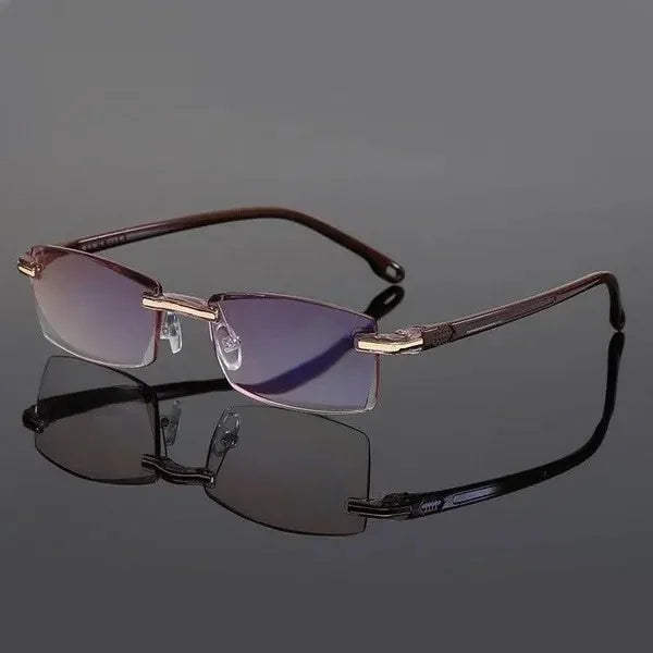Multifocale Leesbril Lichtgewicht TR90 Progressief Glas Blauw Lichtfilter Computer Lezen Anti Vermoeidheid Dames Heren Sterkte 1.0 1.5 2.0 2.5 3.0 3.5 4.0 | Sansoti