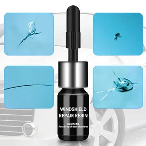 Glass Repair Kit for Car Windshield, Windows, and Furniture – Repair Scratches and Cracks | Sansoti