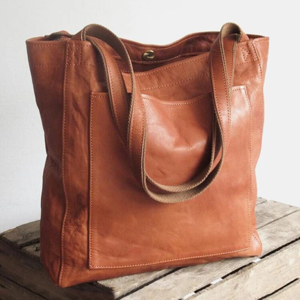 Handgemaakte Damestas Leer Elegante Schoudertas Dagelijks Gebruik Tijdloos Design Handwerk Stijlvol Draagtas | Sansoti