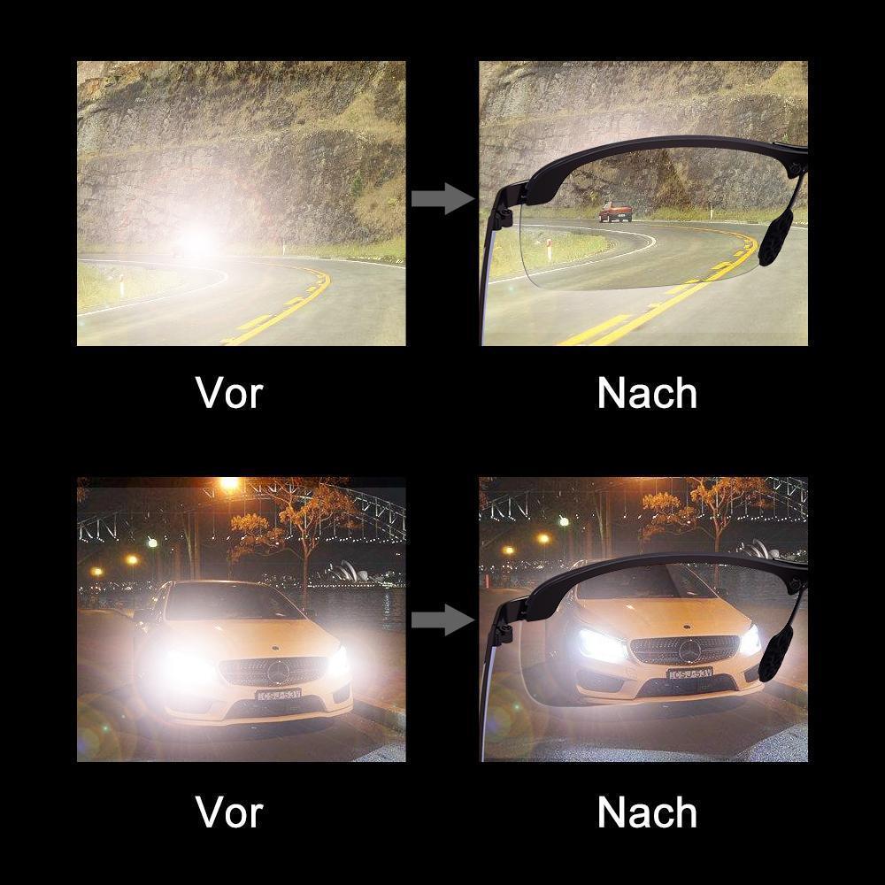 Fotochromatische Gepolariseerde Zonnebril met UV400 Bescherming voor Auto en Sport | Sansoti
