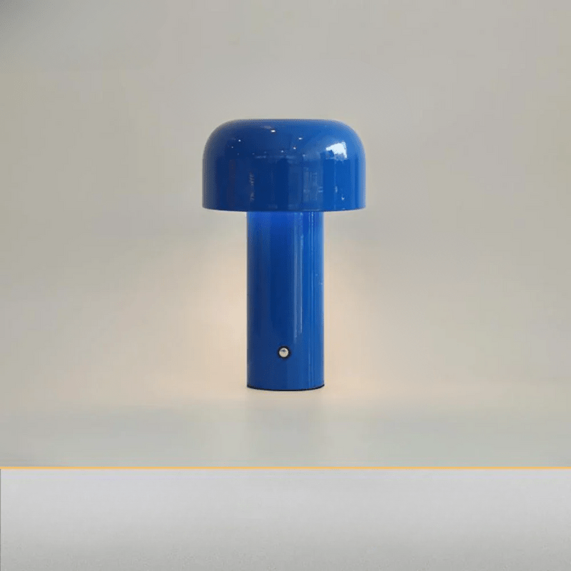 Lampe de table champignon rechargeable sans fil LED 25cm design | Restfield