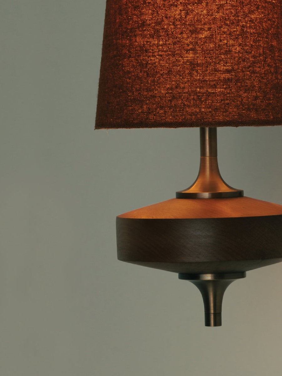 Retro Wandlamp met Stoffen Kap – Vintage Verlichting voor Slaapkamer | Sansoti