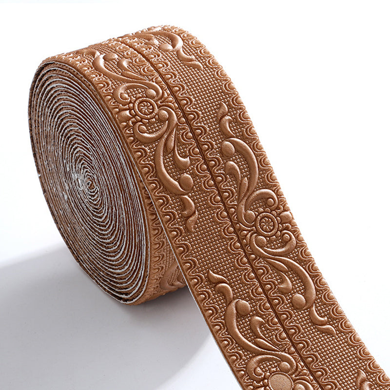 Self-Adhesive Decorative Wall Trim Vintage Finish for Walls and Furniture Flexible 10 Meter Peel and Stick | Sansoti