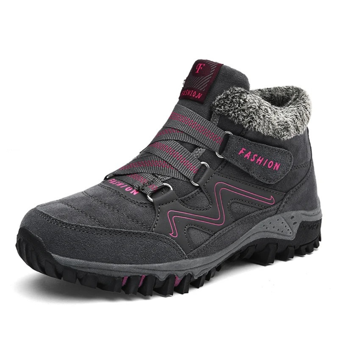 Gevoerde Winterlaars Dames met Antislip Zool Warmte Comfort Sneeuw Regen Herfst Lente Casual Outdoor Schoen | Sansoti