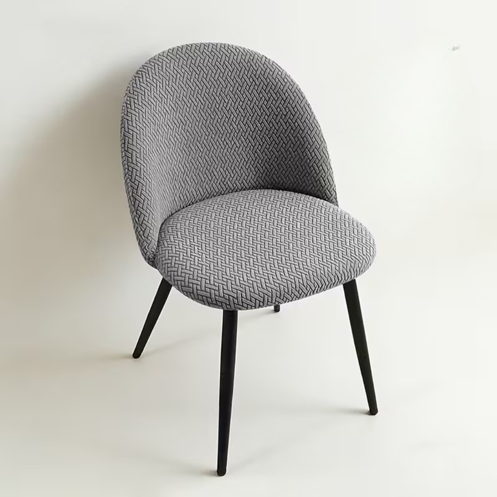 Elastische Stuhlhussen im Set für Esszimmerstühle, moderner Stretch-Bezug, waschbar, 4 bis 6 Stück | Sansoti