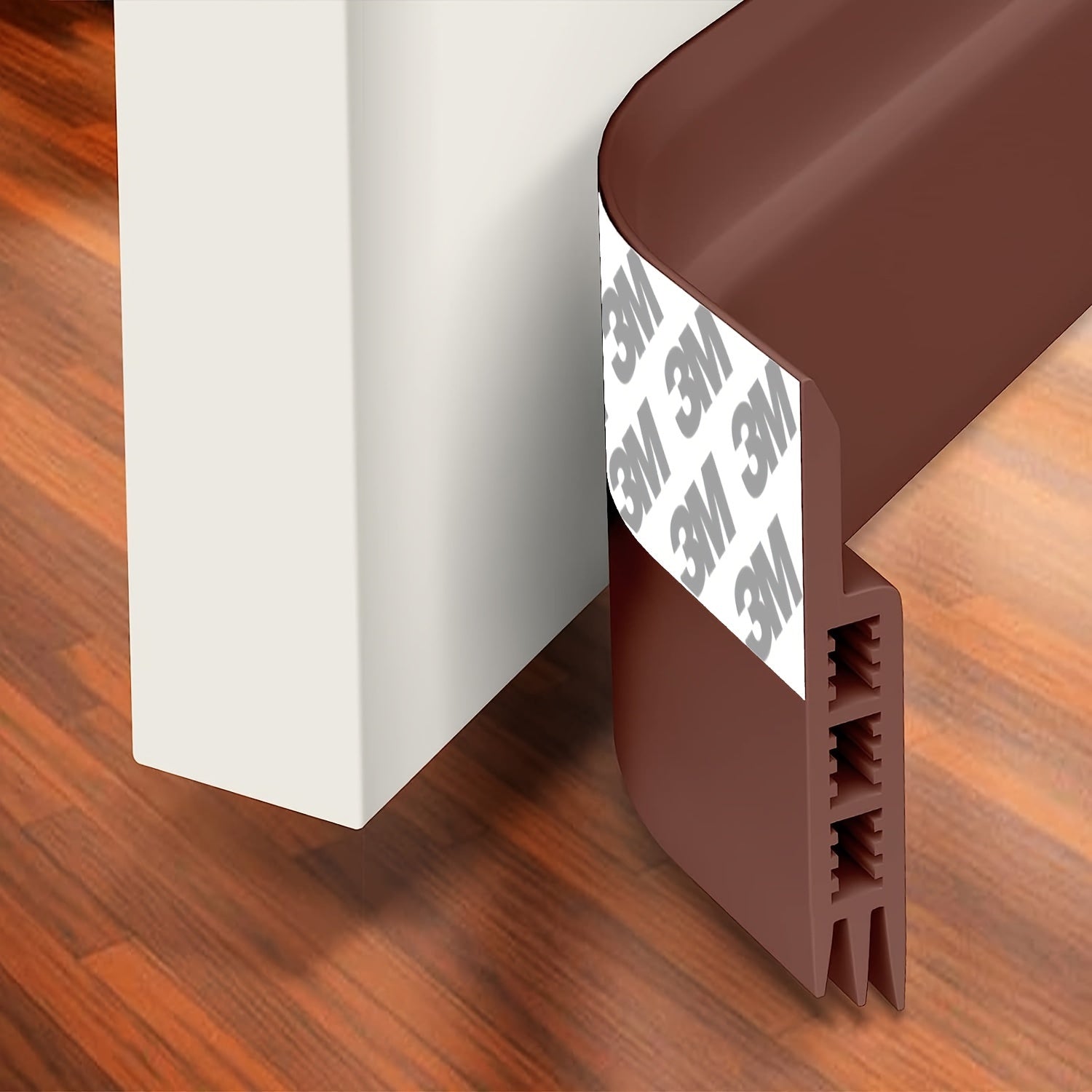 Tochtstrip Deur Siliconen 99cm Wit Zelfklevend Geluidsisolatie Deurafdichting Tochtstopper Energiebesparing Woning Isolatie | Sansoti