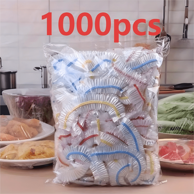 Elastische Afdekhoezen PE 35cm voor Borden en Kommen Keukenbewaring Voorraadpak 1000 Stuks Huishouden | Sansoti