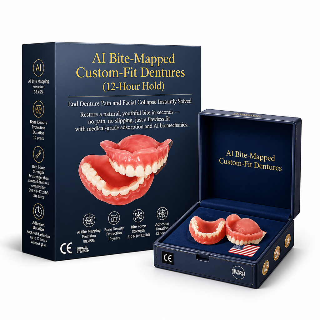 Prothèse dentaire sur mesure avec ajustement intelligent et maintien de 12 heures - Un sourire naturel pour un confort au quotidien | Sansoti
