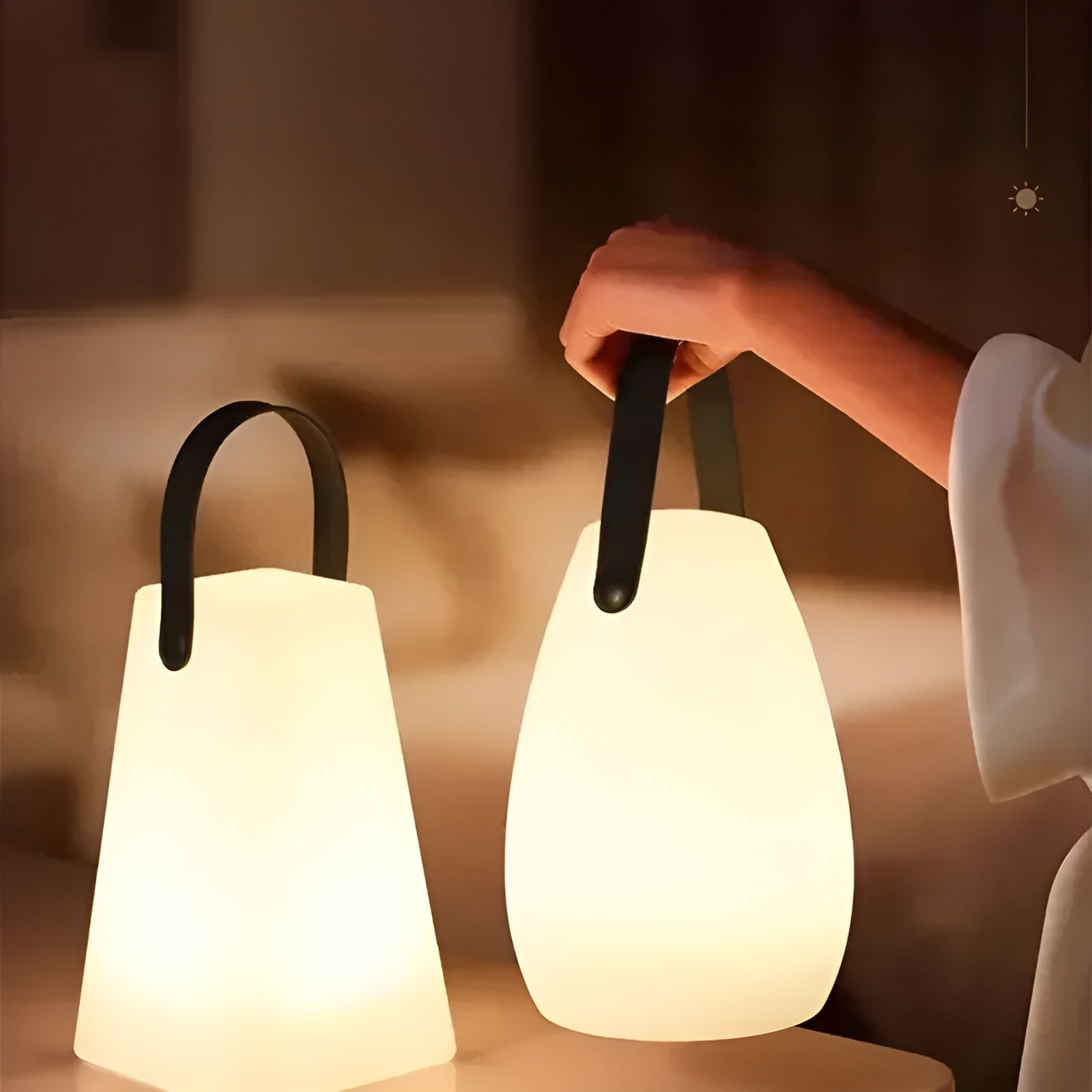 Draadloze LED Tafellamp Waterdicht RGB Dimbaar Oplaadbaar | Sansoti