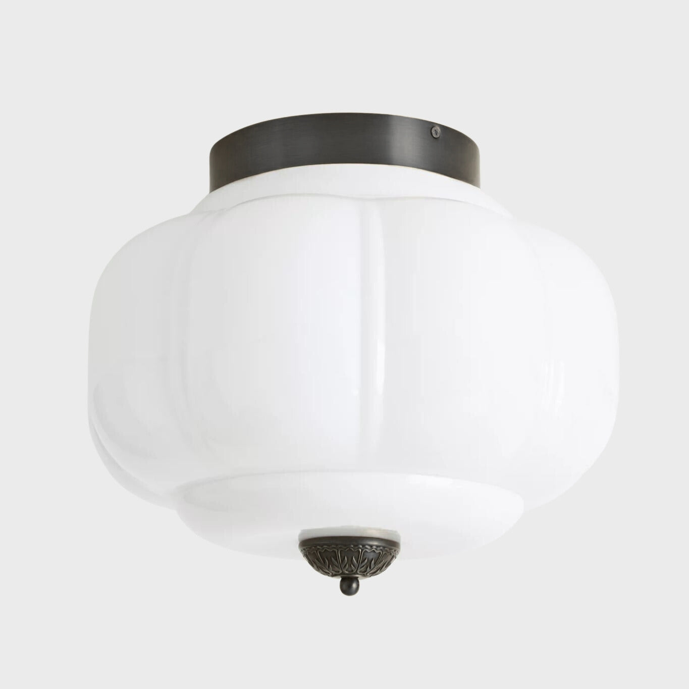 Plafondlamp Melkglas Glazen Kap Moderne Verlichting Scandinavische Stijl Woonkamer Eetkamer Slaapkamer Flush Mount | Sansoti