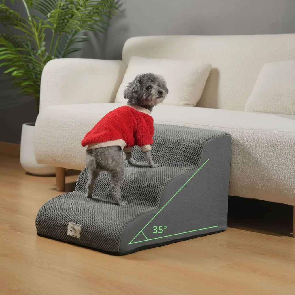 Huisdierentrap Schuim voor Hond en Kat naar Bank of Bed | Zachte Traptreden voor Kleine Huisdieren Puppies | Sansoti