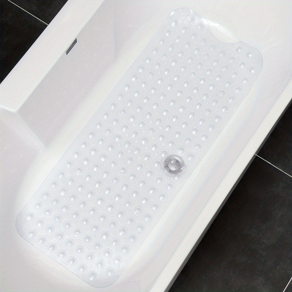 Antislip Badmat XL voor Douche en Bad – Extra Lange Veiligheidsbadmat met Zuignappen | Sansoti