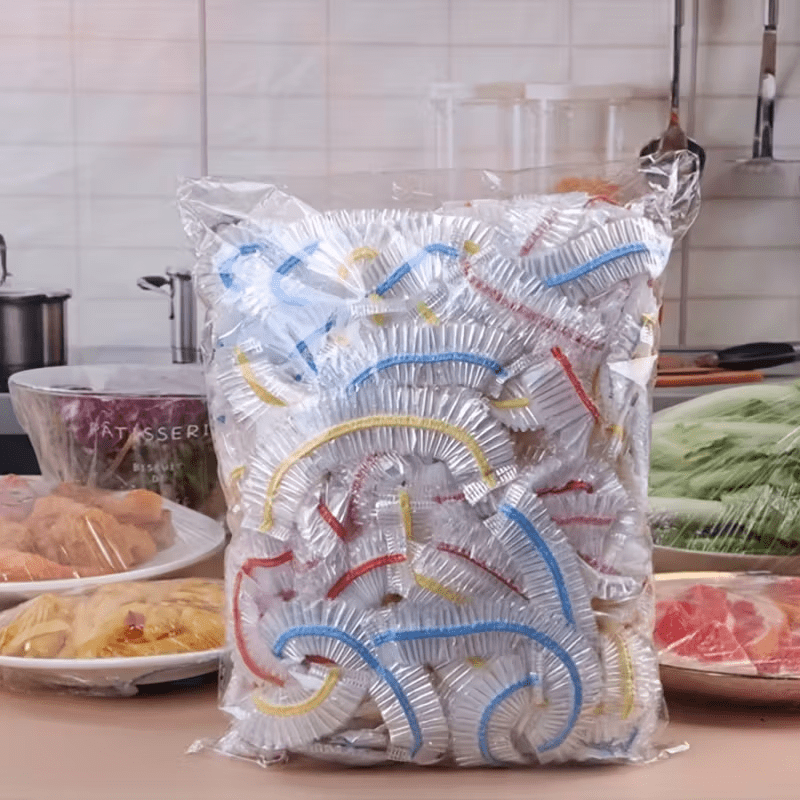 Elastische Afdekhoezen PE 35cm voor Borden en Kommen Keukenbewaring Voorraadpak 1000 Stuks Huishouden | Sansoti