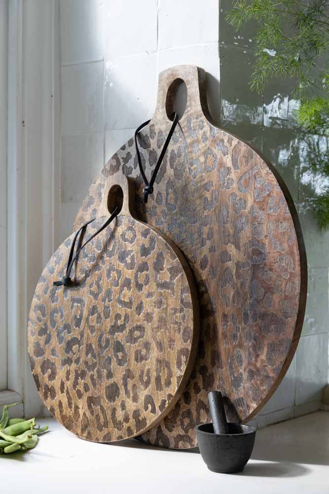 Houten Serveerplank Sapelehout Rond en Vierkant Scandinavisch Design voor Keuken en Tafel | Sansoti