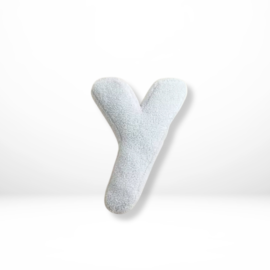 Alfabet Sierkussen Letter Fluweel A Tot Z 38x30cm | Sansoti