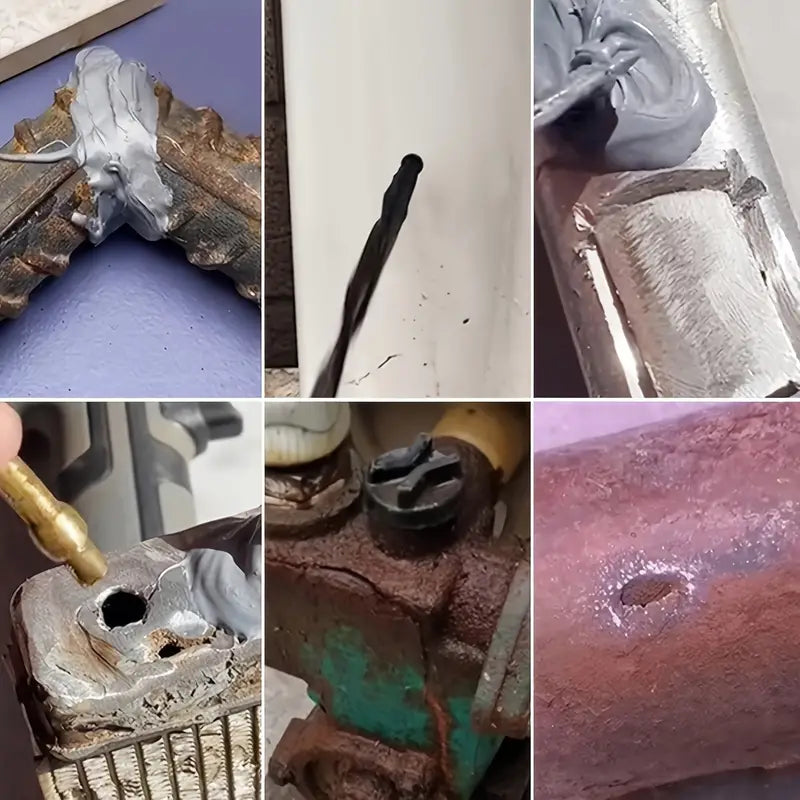 Industriële Metaalreparatielijm Set — Sterke Afdichting voor Buizen en Metalen Oppervlakken | Sansoti