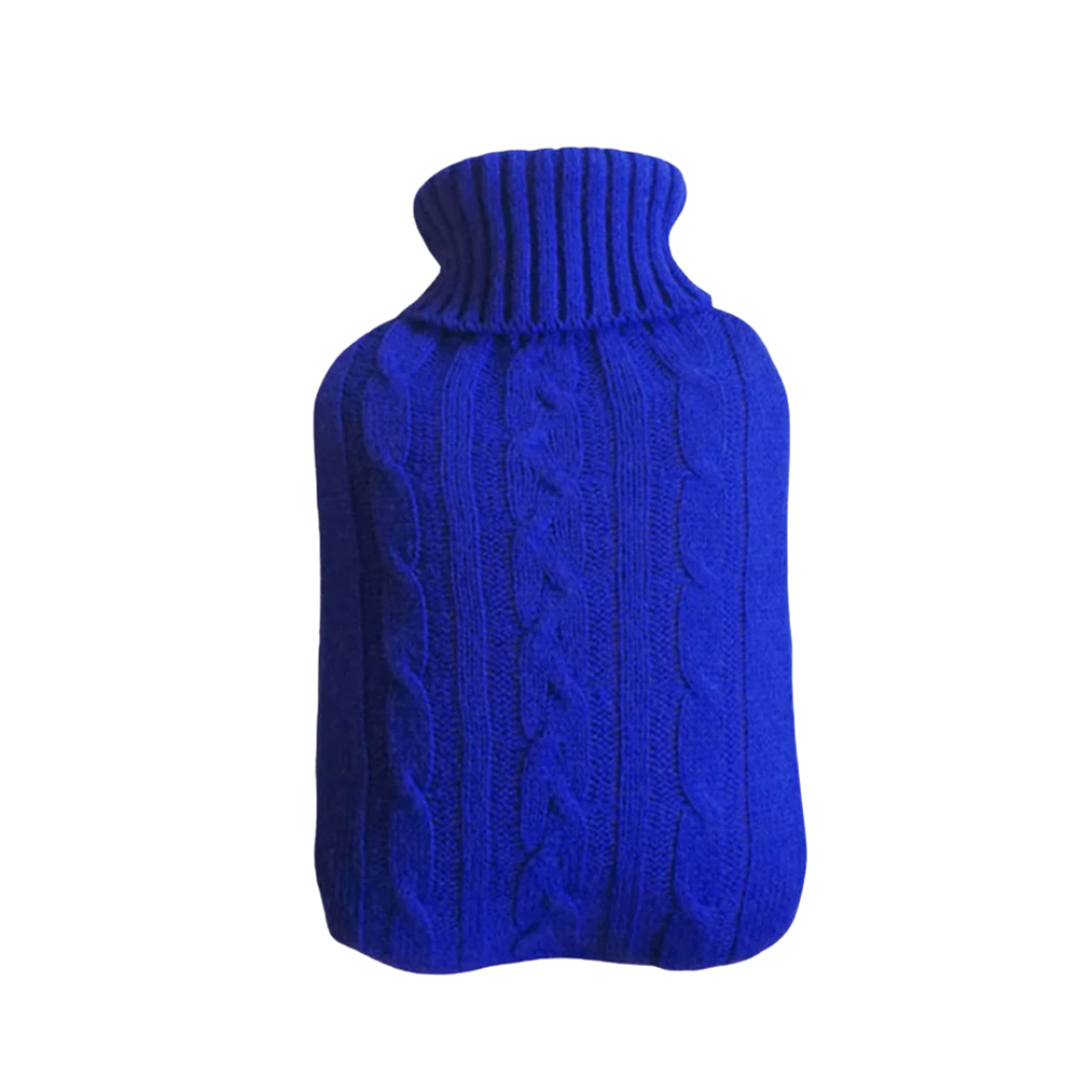 2L Hot Water Bottle with Soft Plush Cover for Long-Lasting Warmth and Optimal Comfort at Home during Cold Winter | Sansoti