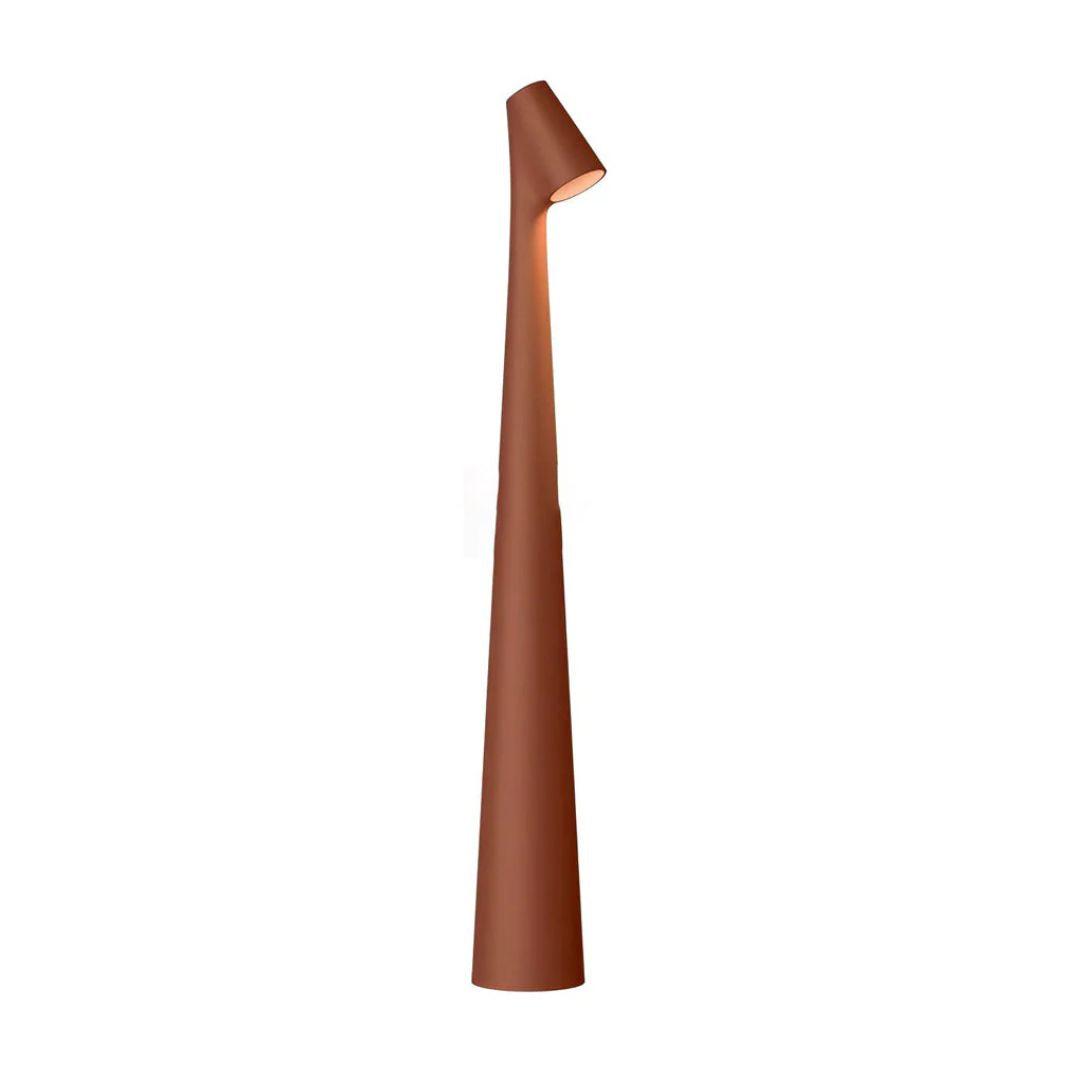 Pilar Touch Tafellamp Aluminium Rood USB Oplaadbaar Bureau Nachtkast | Sansoti