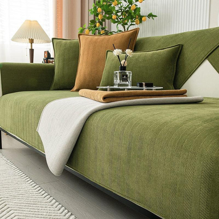 Antislip Fleece Hoes 120×150 cm Zacht Warm Pluche Bankdeken voor Sofa Auto Kantoor Wasbaar Comfort | Sansoti