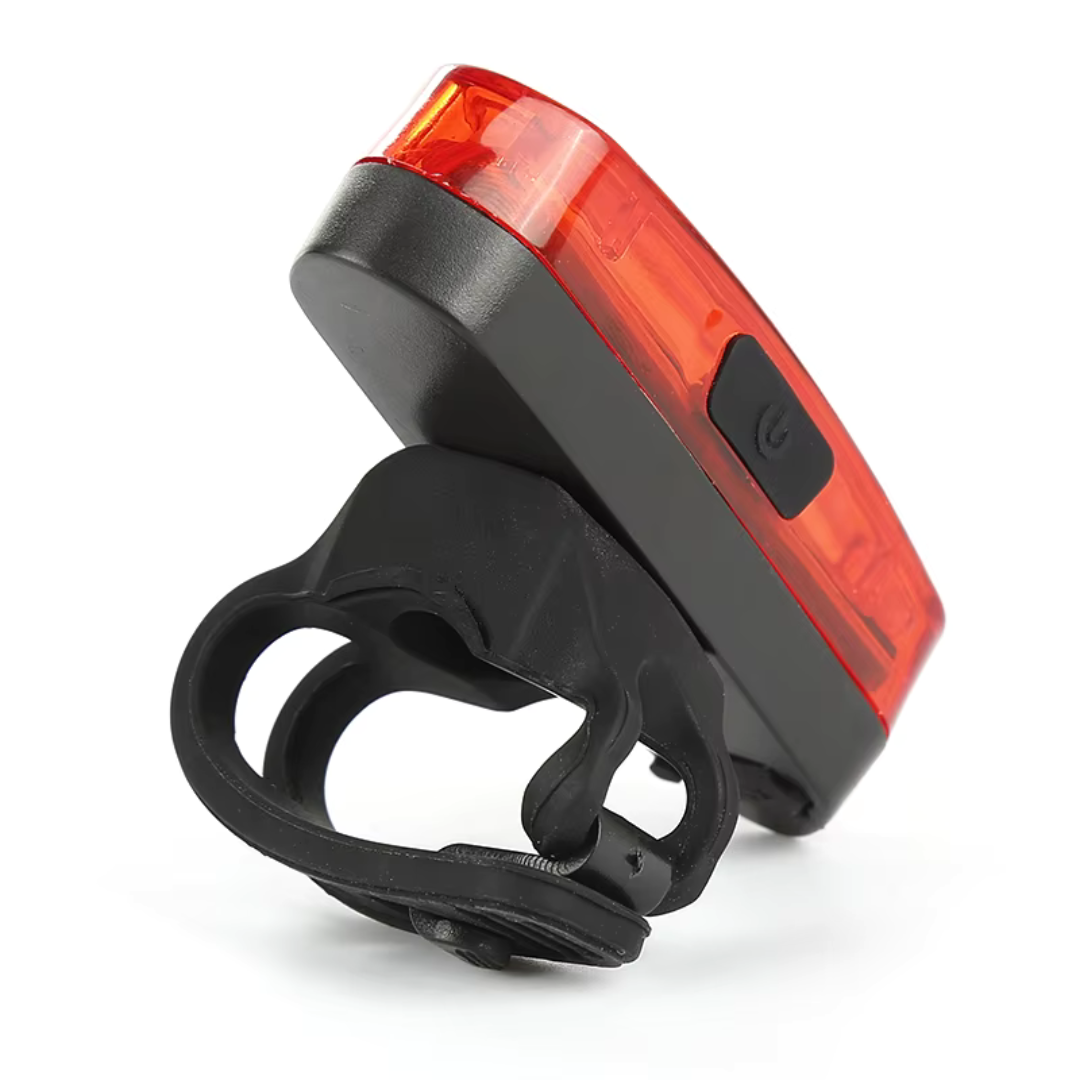 Compacte USB Fietsachterlicht met 200 Lumen & Stroboscoop – Veiligheidslicht voor Nachtritten, 4 Lichtmodi, Waterdicht IPX5 | Sansoti