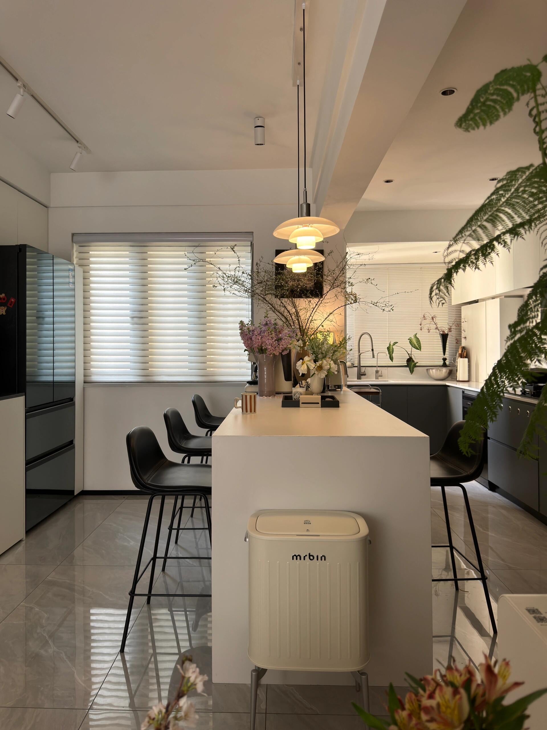 Hanglamp Glas Rond Scandinavisch Wit LED Woonkamer Eetkamer Slaapkamer Modern | Sansoti