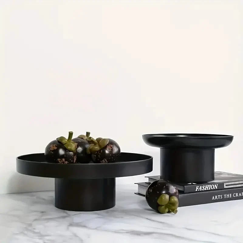 Ronde Fruitschaal met Stabiele Basis voor Stijlvolle Keukenopslag Decoratieve Fruitmand Eettafel Keukentafel | Sansoti