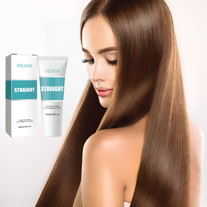 Crème de soins capillaires à la kératine 60 ml – Traitement adoucissant, fortifiant et réparateur pour tous les types de cheveux à domicile | Sansoti