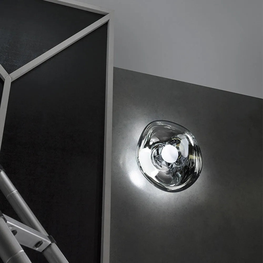 Wandlampe Amber Handgefertigt PMMA Metall Warmweiß E27 12W Wohnzimmer Schlafzimmer Luxus | Restfield