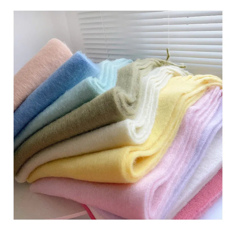 Kaschmirschal 240cm, weicher Winterschal für Damen und Herren, warmes Accessoire, Halstuch zum Wickeln für Herbst und Winter | Sansoti