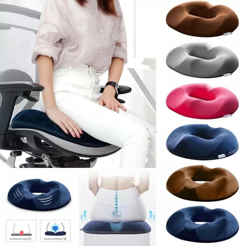 Sitzkissen Donut Memory-Schaum mit Öffnung 44x35cm Druckentlastend | Restfield