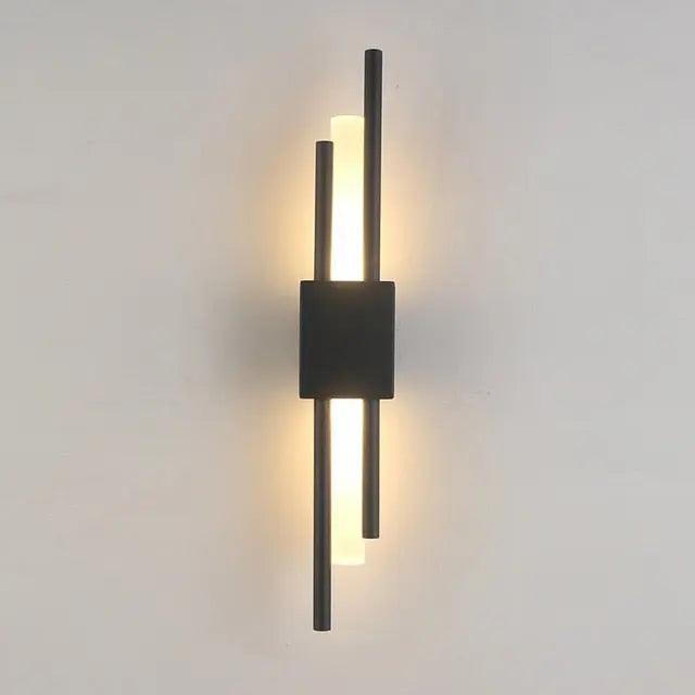 Metalen wandlamp Adan met verstelbare arm in zwart of goud - industrieel design | Sansoti