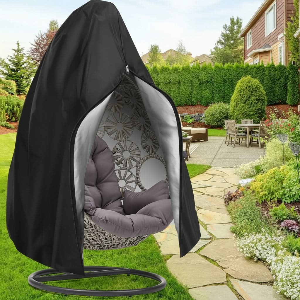 Beschermhoes Hangstoel Eistoel 190x115cm 200x230cm Waterdicht Polyester Overtrek Tuinmeubelen Balkon Outdoor | Sansoti