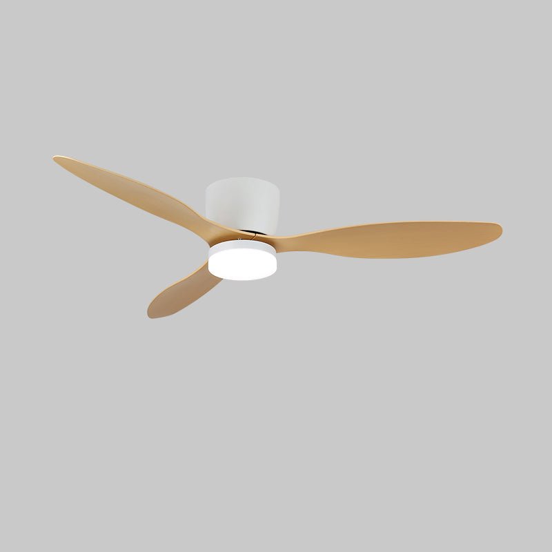 Plafondventilator met Verlichting Knox Strak Minimalistisch Scandinavisch Design Houten Bladen DC-Motor Dimbaar | Sansoti