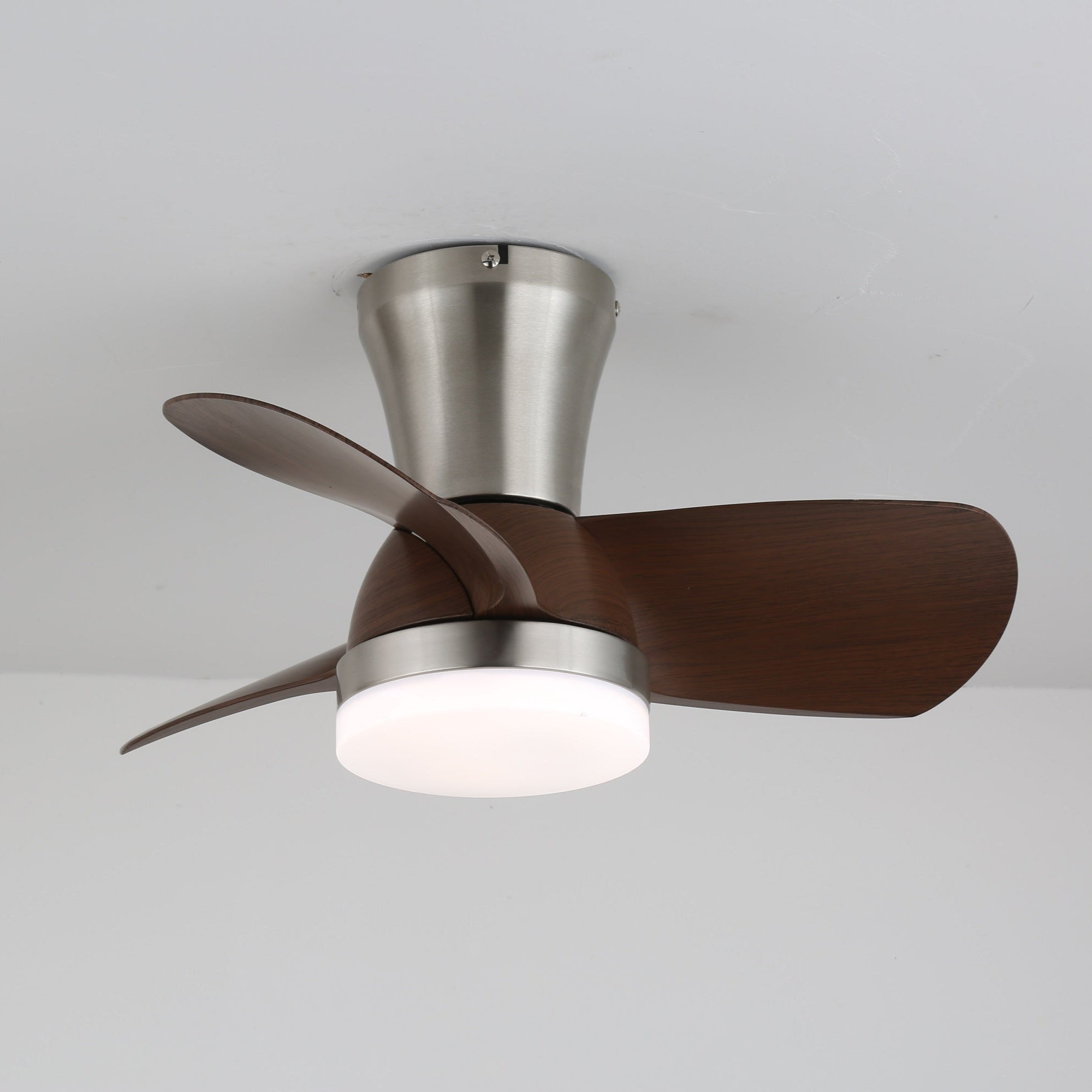 Moderne Plafondventilator met LED-Verlichting en Afstandsbediening – Scandinavisch Design voor Binnen | Sansoti