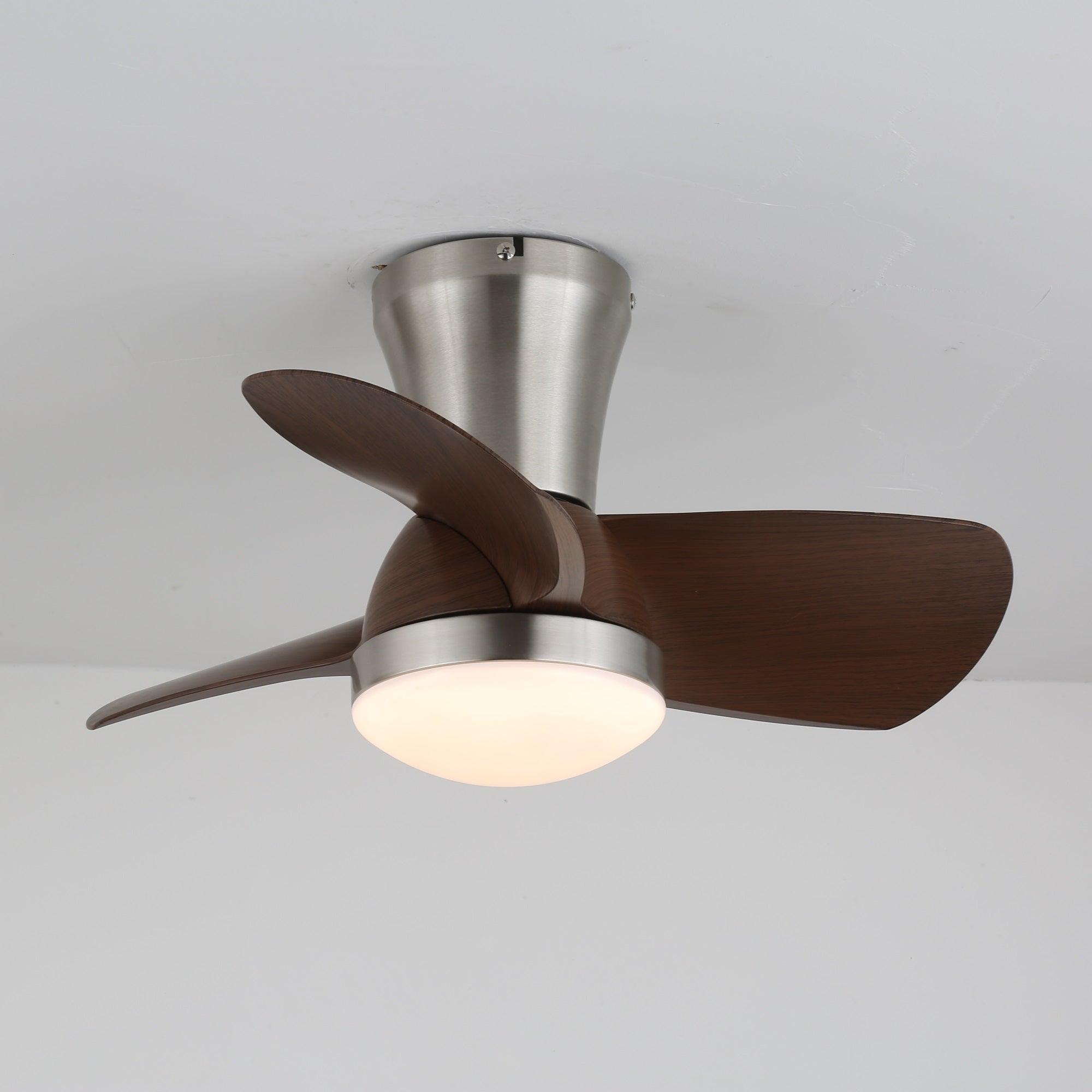 Moderne Plafondventilator met LED-Verlichting en Afstandsbediening – Scandinavisch Design voor Binnen | Sansoti