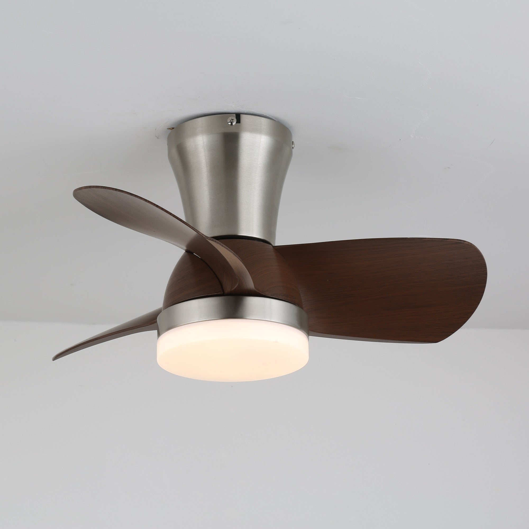 Moderne Plafondventilator met LED-Verlichting en Afstandsbediening – Scandinavisch Design voor Binnen | Sansoti