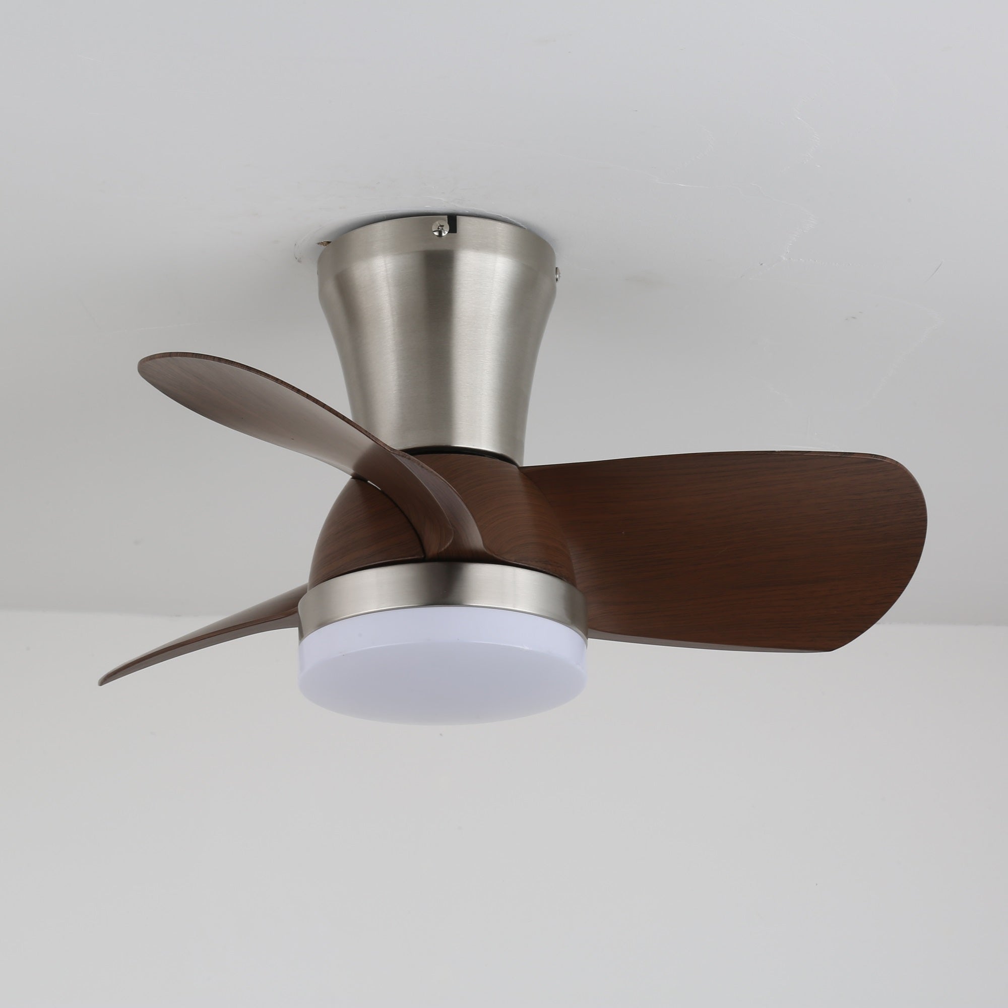 Moderne Plafondventilator met LED-Verlichting en Afstandsbediening – Scandinavisch Design voor Binnen | Sansoti