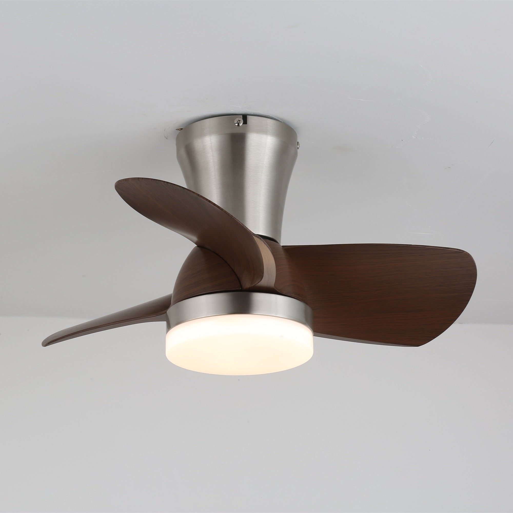 Moderne Plafondventilator met LED-Verlichting en Afstandsbediening – Scandinavisch Design voor Binnen | Sansoti