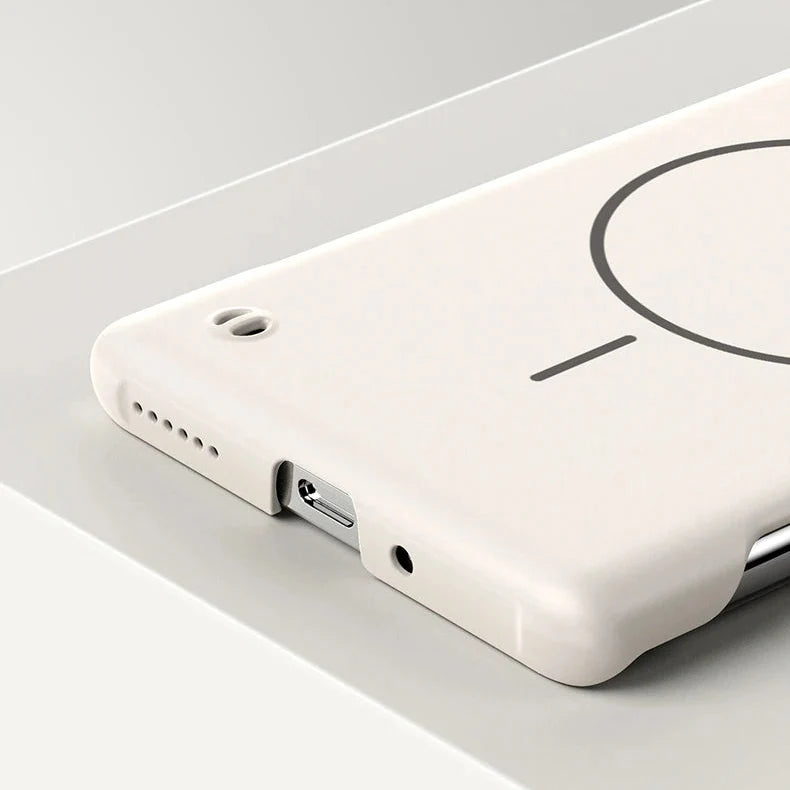 Magnetische Telefoonhoes Ultra Dun Samsung Hardcase met Draadloos Opladen Compatibel S21-S26 Beschermhoes | Sansoti