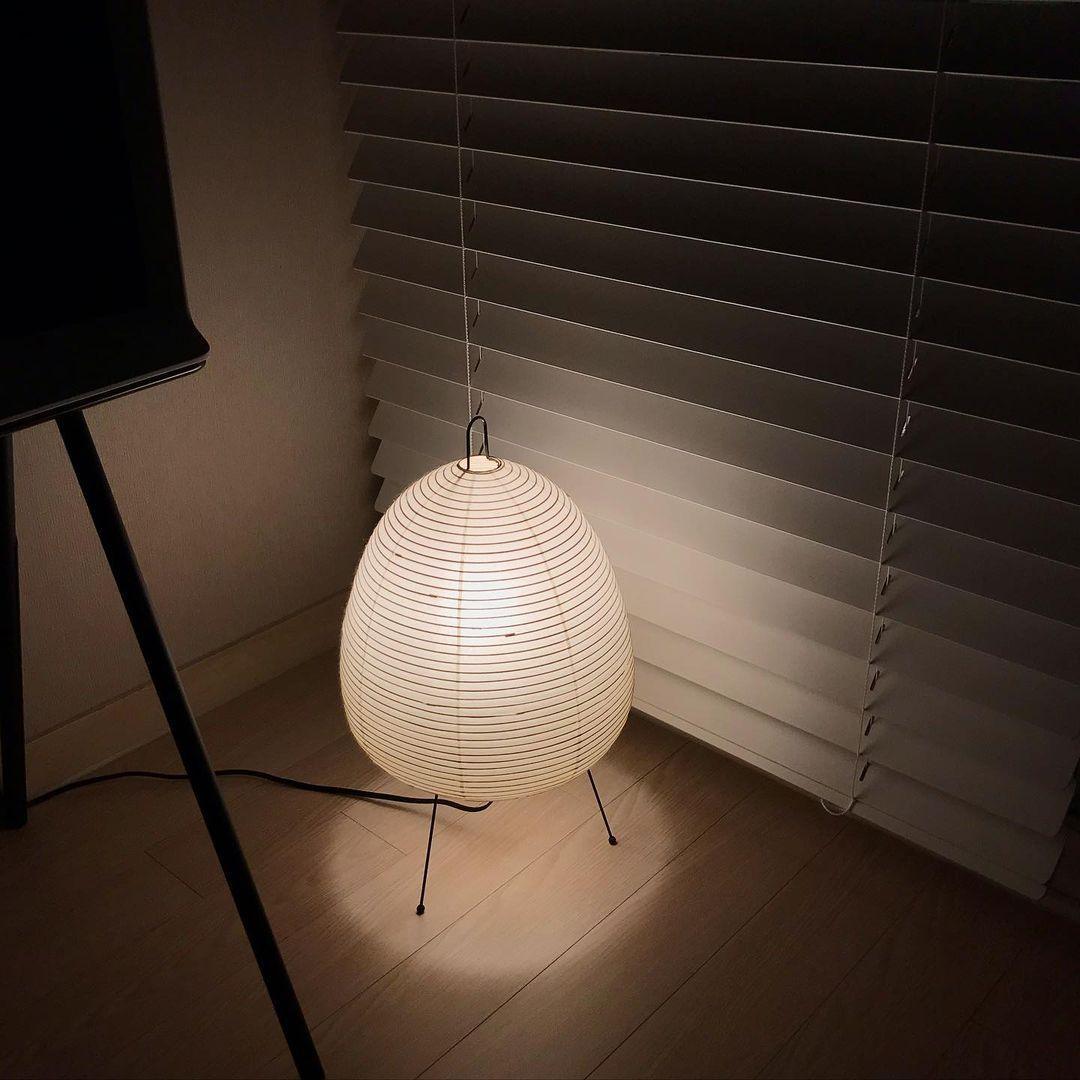 Japanse Lantaarn Tafellamp met Handgemaakt Moerbeipapier Scherm – 8 Maten – E26 Fitting – Plug & Play met 150 cm Snoer – Inspiratie 1951 Akari Lantaarns | Sansoti